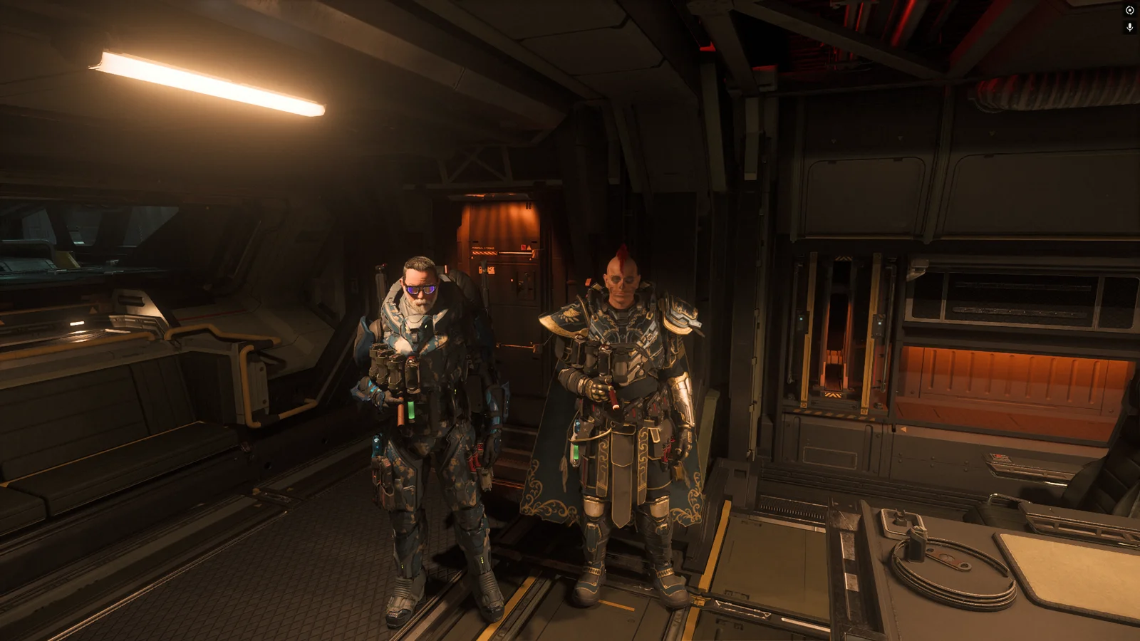 Petite pause avant de partir en mission