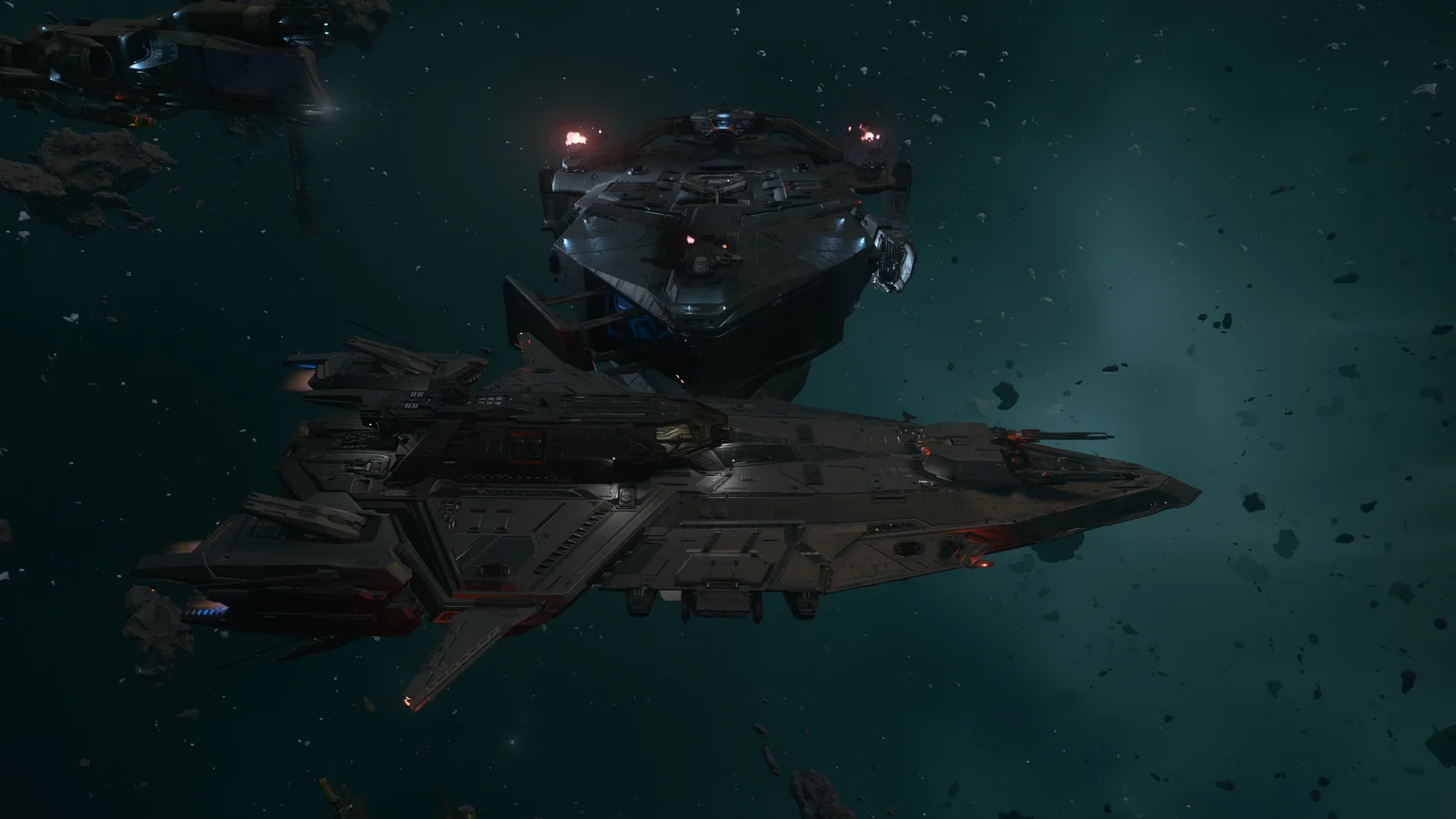 Équipage du Perseus Codiga à l'abordage de l'Idris-M XenoThreat