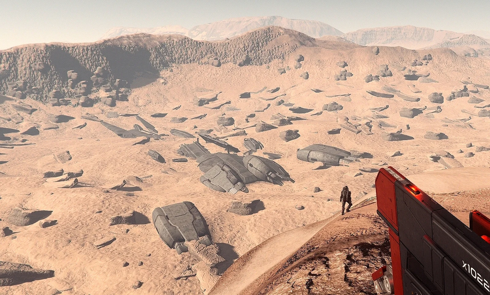 Épave de Javelin sur Daymar